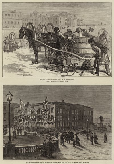Scènes in Sint-Petersburg door Frank Watkins